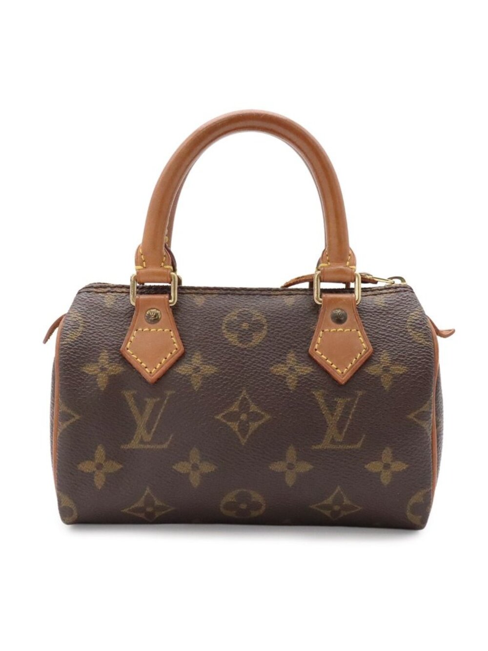 Louis Vuitton Monogram Mini Speedy Mini Bag Pouch Case